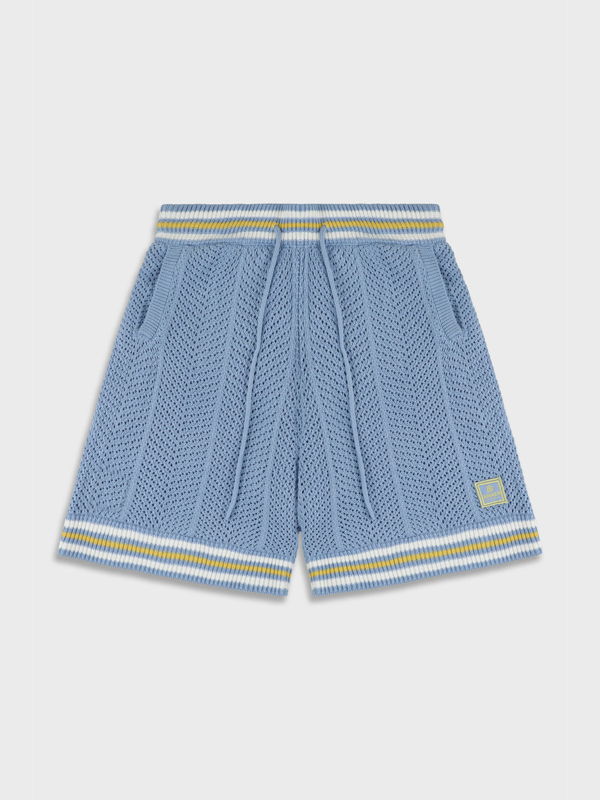 Ainker 802 Light Blue Knit Short Pant