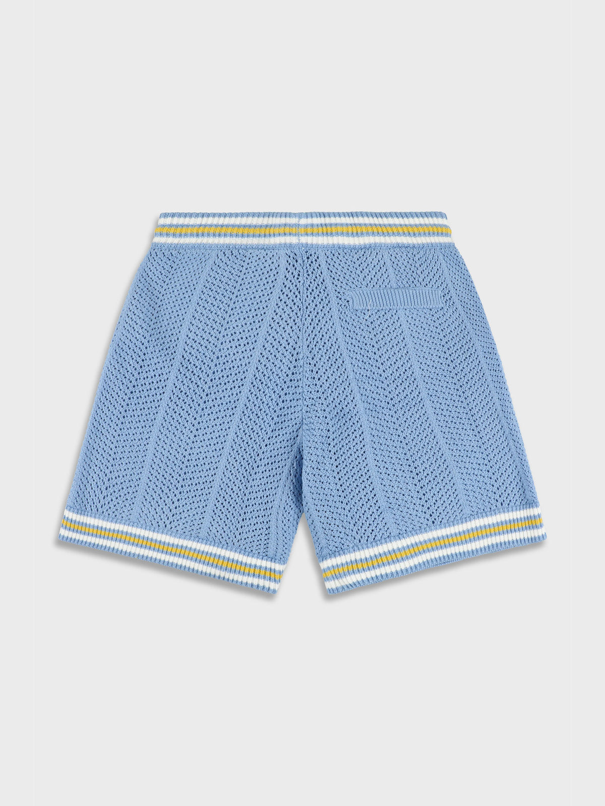 Ainker 802 Light Blue Knit Short Pant