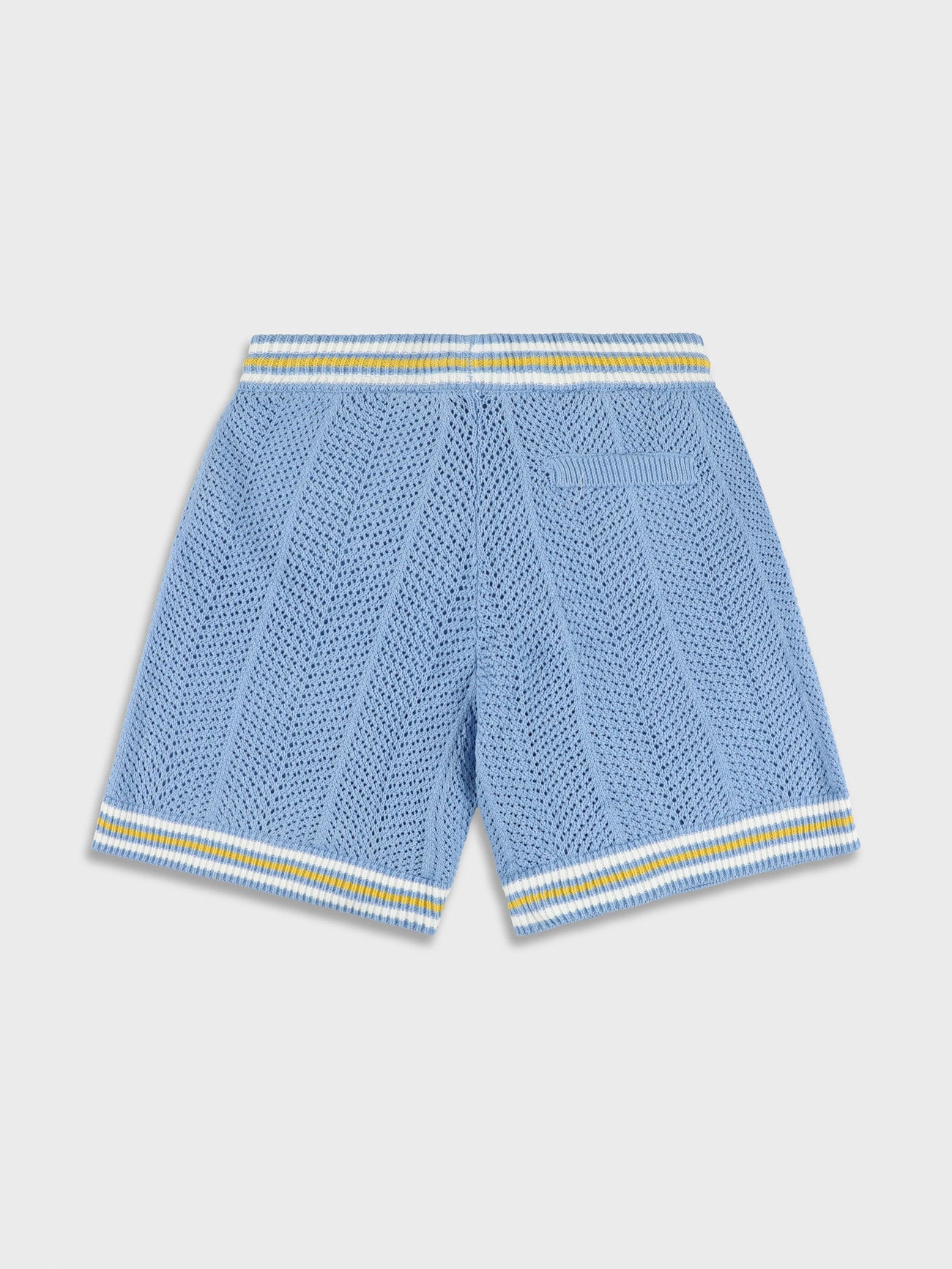 Ainker 802 Light Blue Knit Short Pant