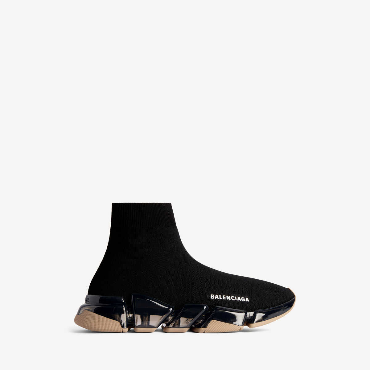 Balenciaga Black Speed Lt Sock Sneakers