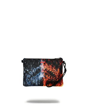 Sprayground FIRE & ICE SHARK CROSSOVER CLUTCH