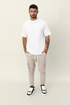 CREW Milano DUBAI White/Mint T-Shirt