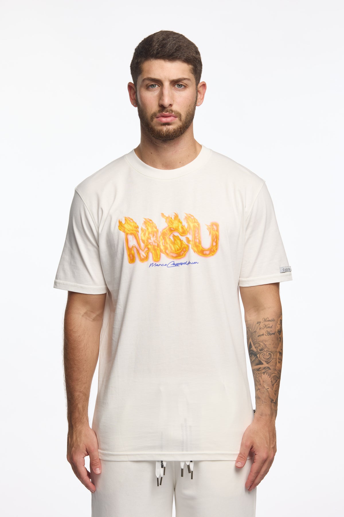 MCU T-Shirt Logo Print