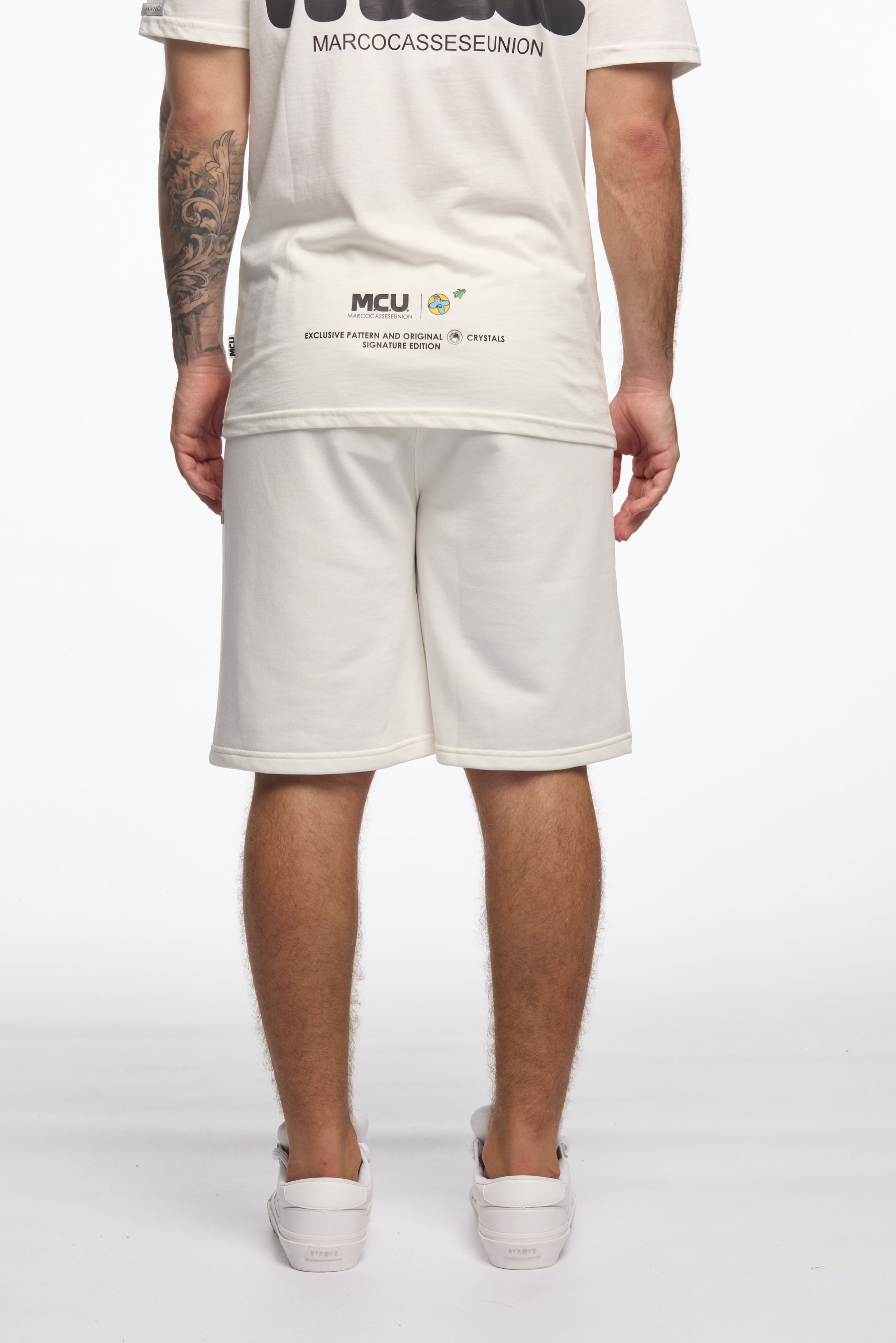 MCU Short Pants Logo Print