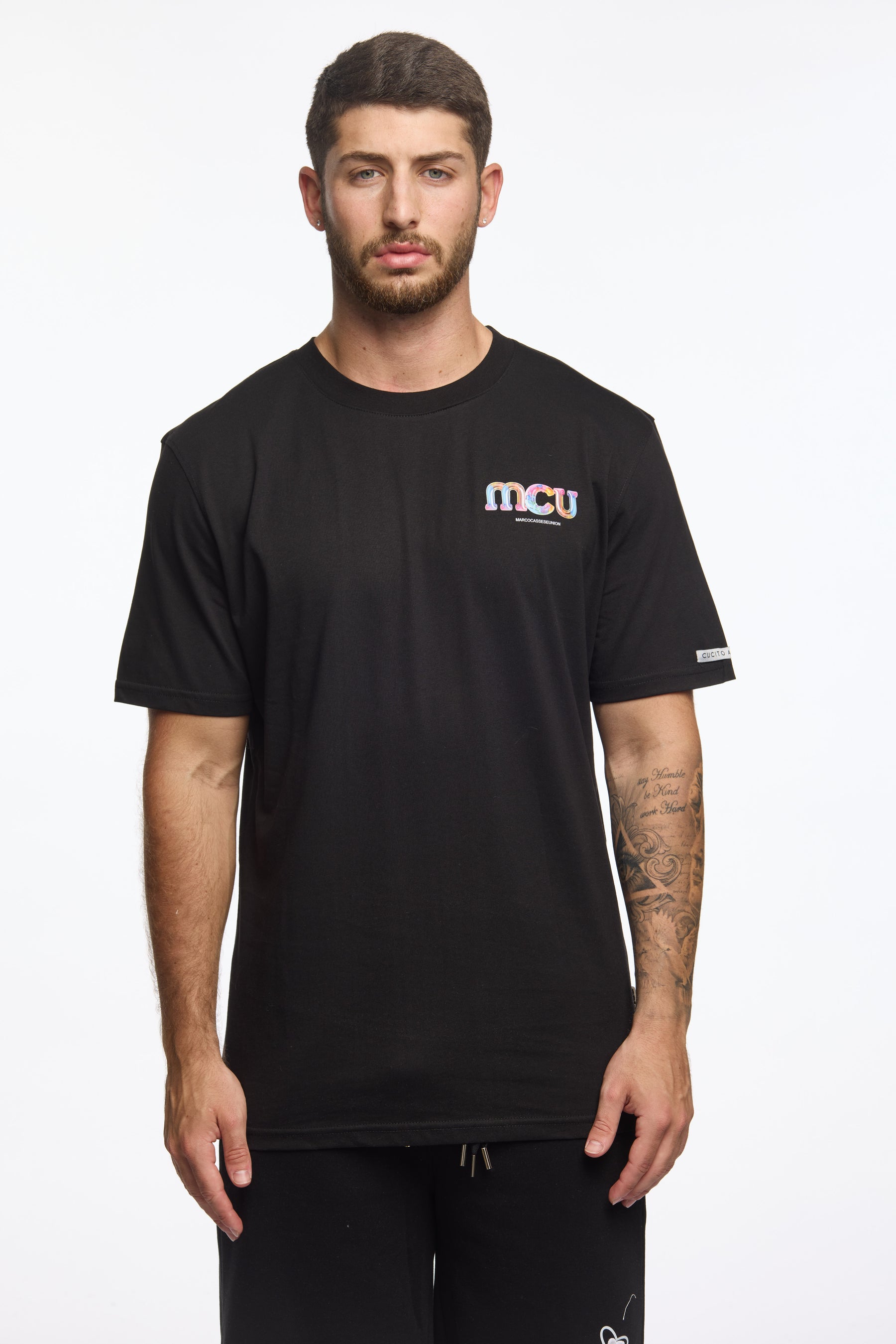 MCU T-Shirt Logo Print