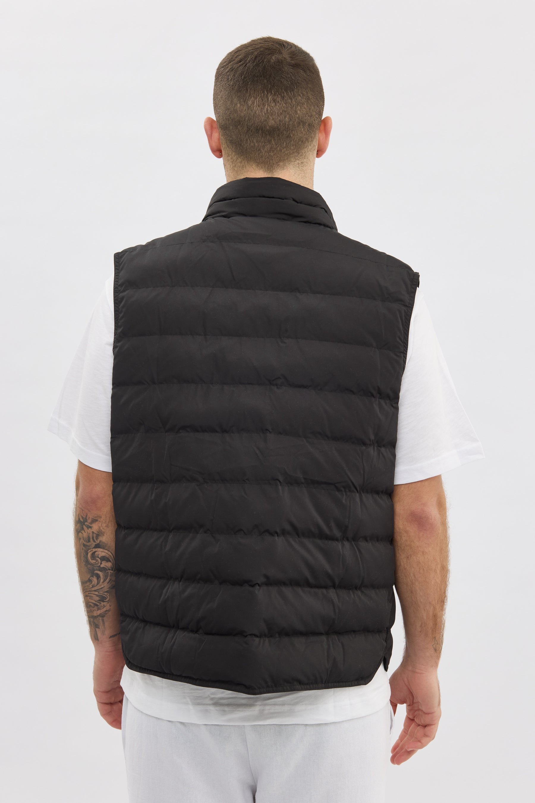 Dolce & Gabbana Black Padded Vest