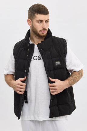 Dolce & Gabbana Black Padded Vest 002