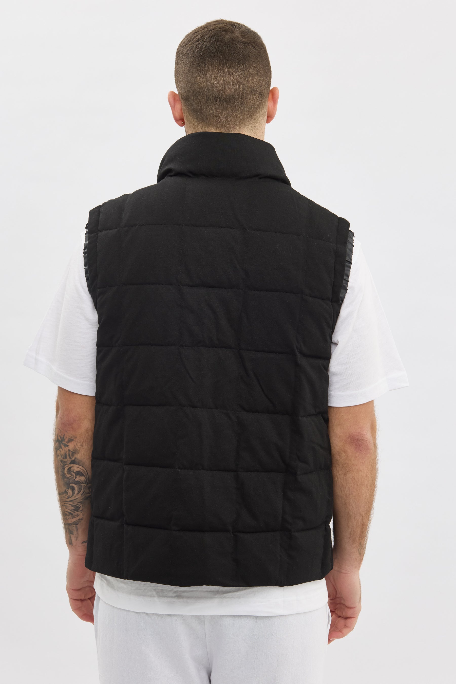 Dolce & Gabbana Black Padded Vest 002