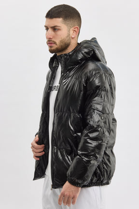 CREW MILANO "Black ice" Puffer Coat