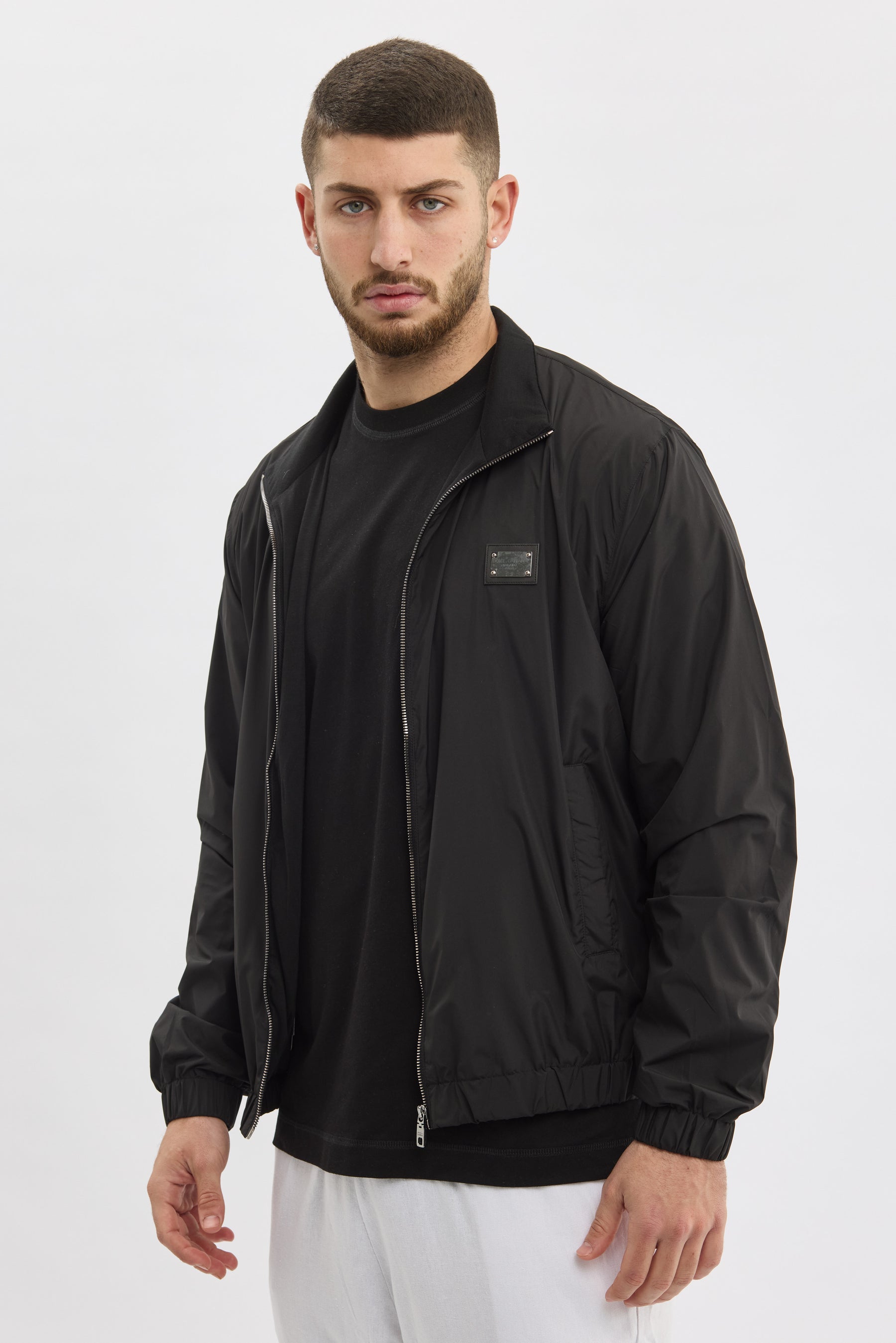 Dolce & Gabbana Black Lightweight Jacket