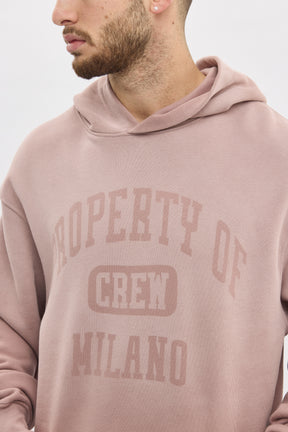 CREW MILANO PROPERTY Luxe Hoodie