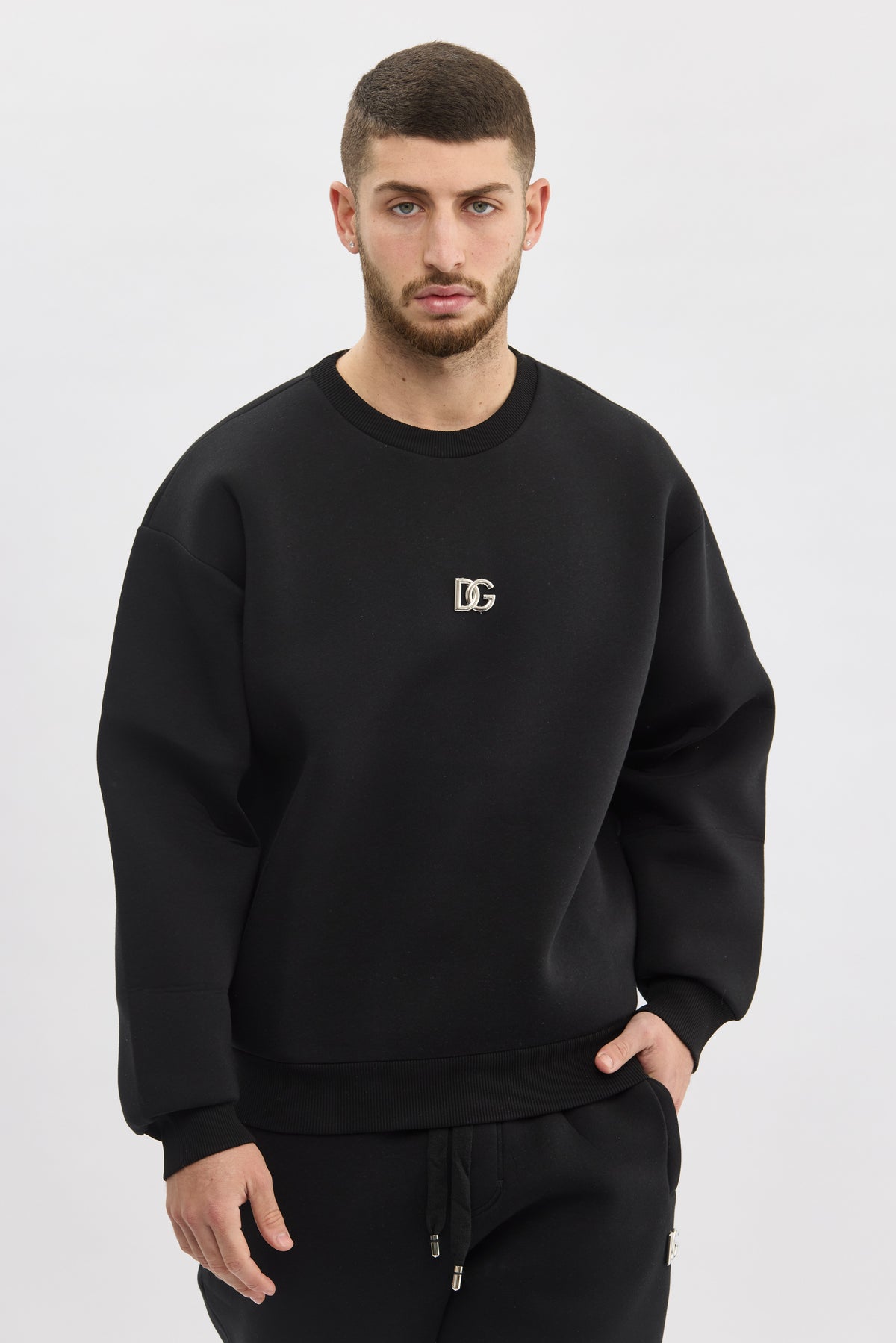 Dolce & Gabbana Black Logo Sweatshirt