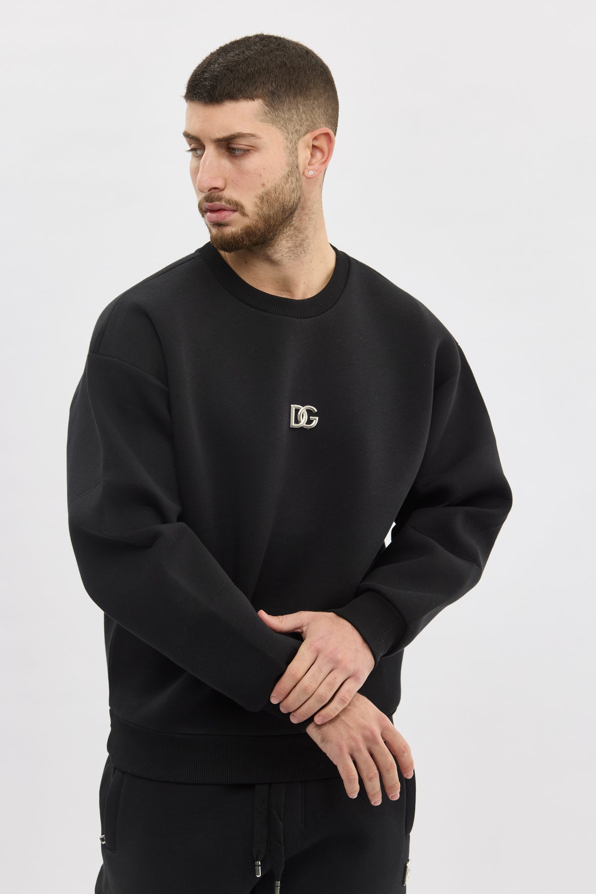 Dolce & Gabbana Black Logo Sweatshirt