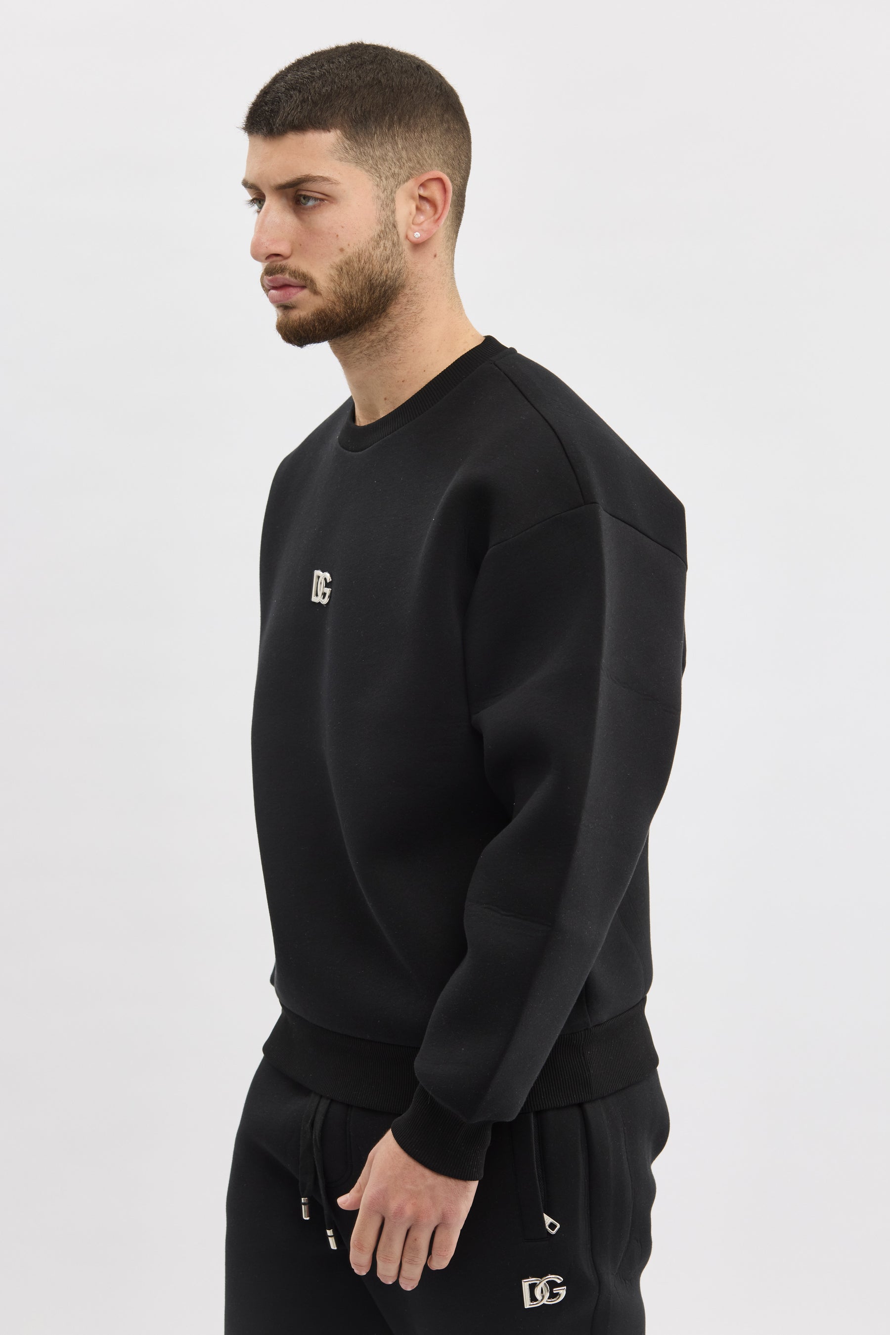 Dolce & Gabbana Black Logo Sweatshirt