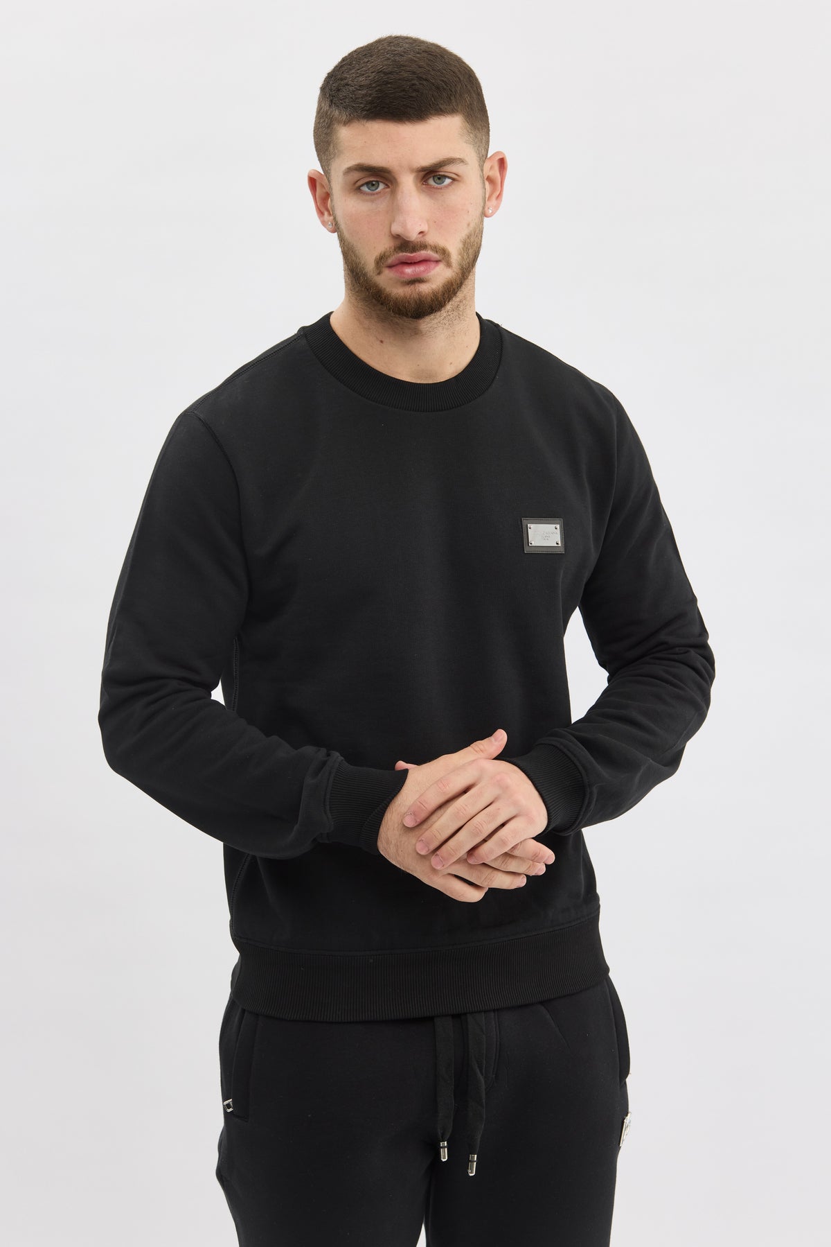 Dolce & Gabbana Black Logo Sweatshirt