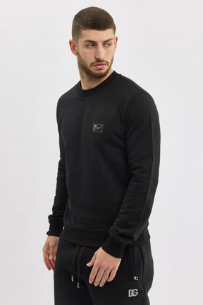 Dolce & Gabbana Black Logo Sweatshirt