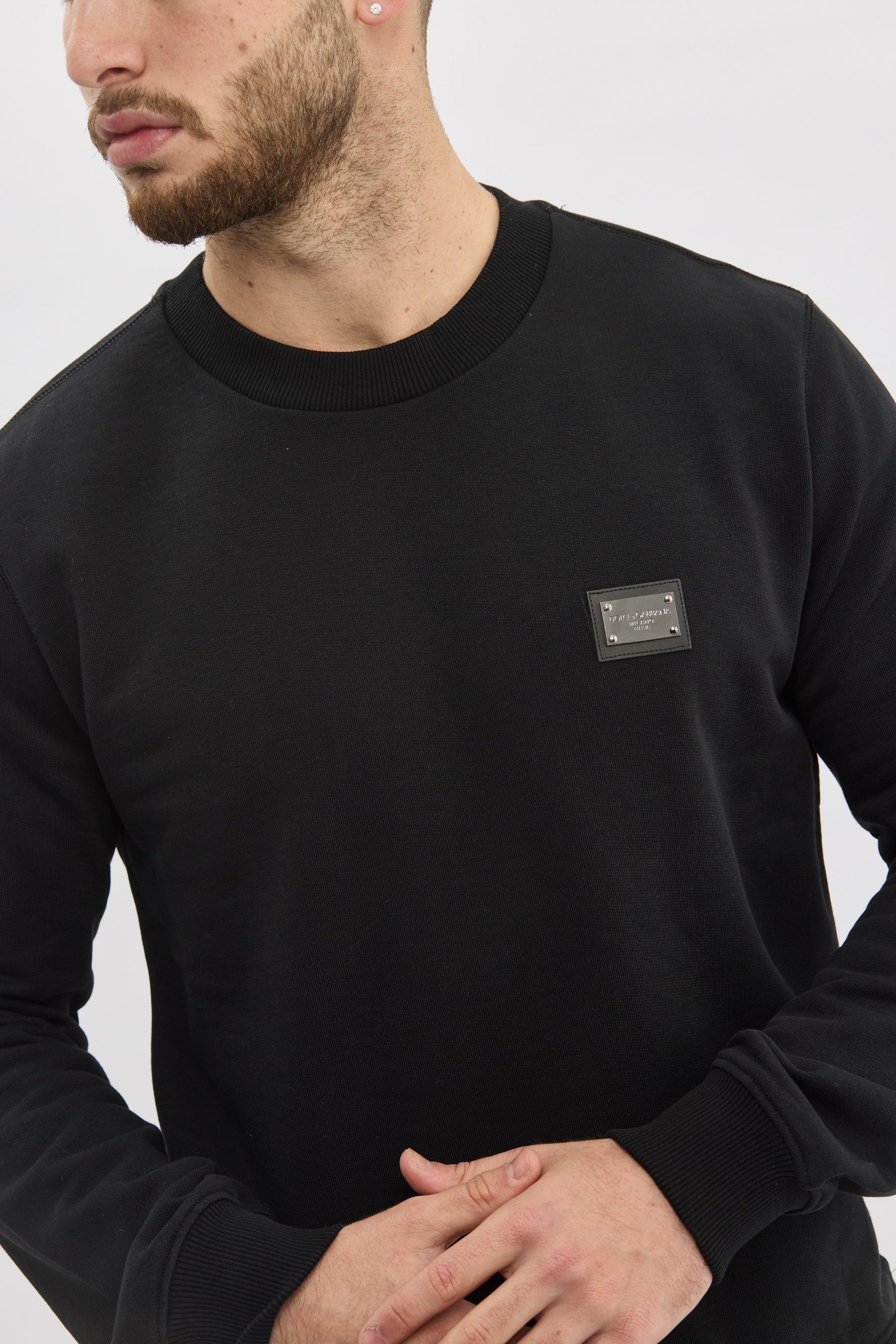 Dolce & Gabbana Black Logo Sweatshirt