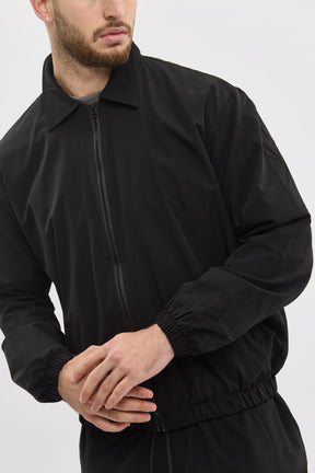 Crew Milano Black Lightweight Jacket