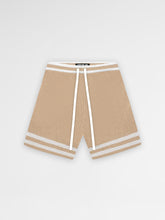 CREW Milano Tennis Shorts Knitwear Brown