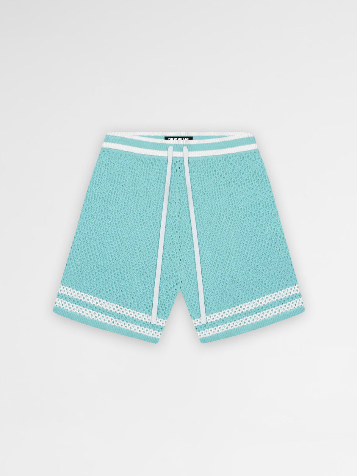 CREW Milano Tennis Shorts Knitwear Mint