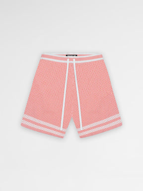 CREW Milano Tennis Shorts Knitwear Pink