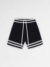 CREW Milano Tennis Shorts Knitwear Black