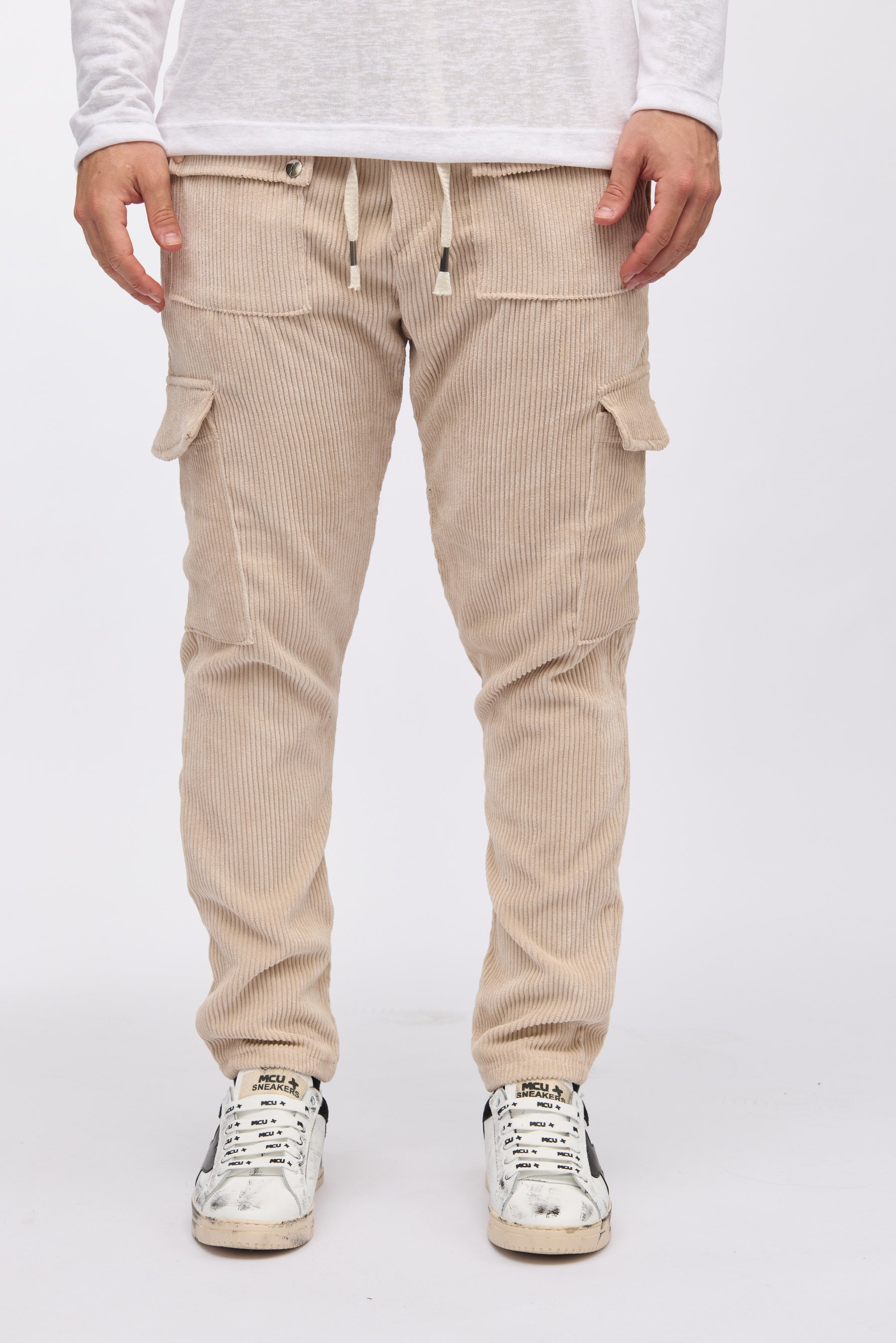 Crew Milano Corduroy Cargo Pants