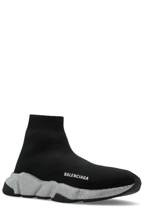 Balenciaga Speed Sneakers with Shiny Rocks