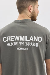 Crew Milano "Made in Italy" Oversized T-Shirt