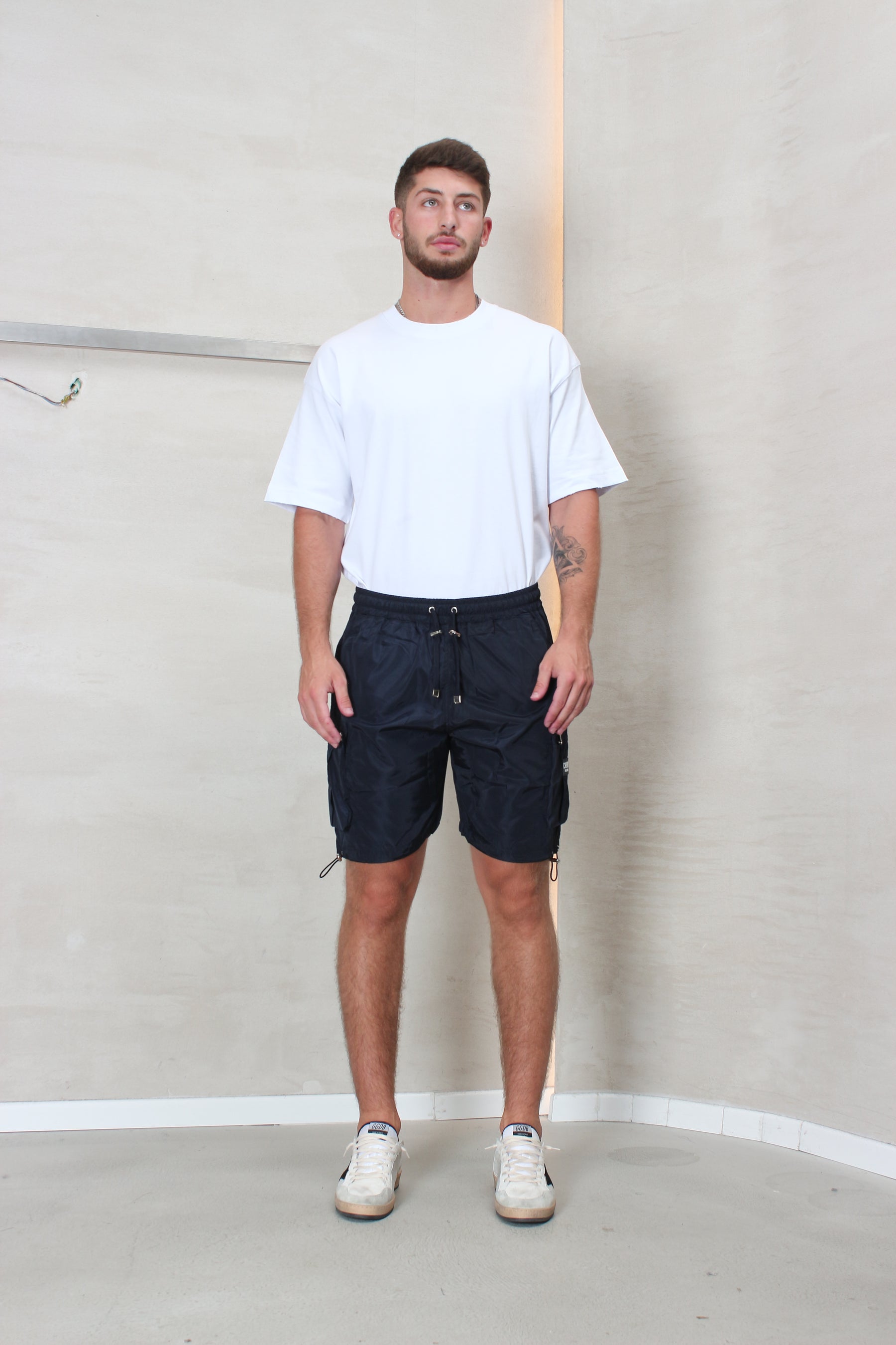 CREW Milano Short Cargo Zipper Lace