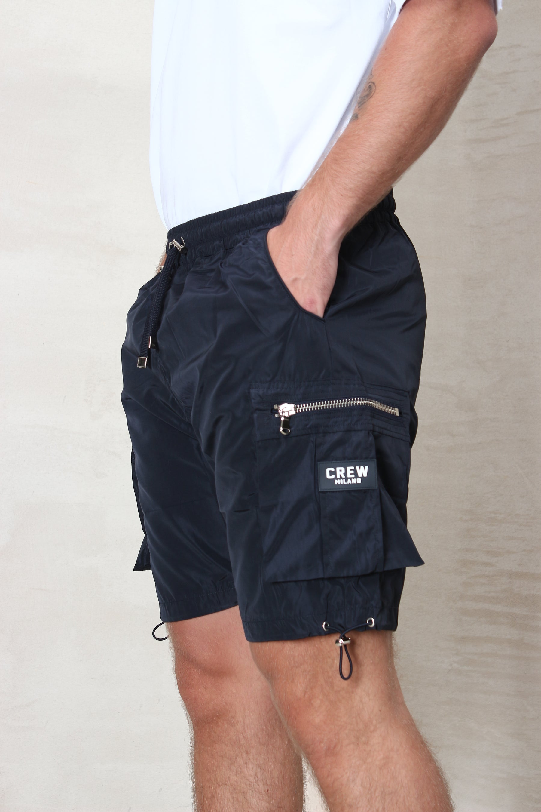 CREW Milano Short Cargo Zipper Lace