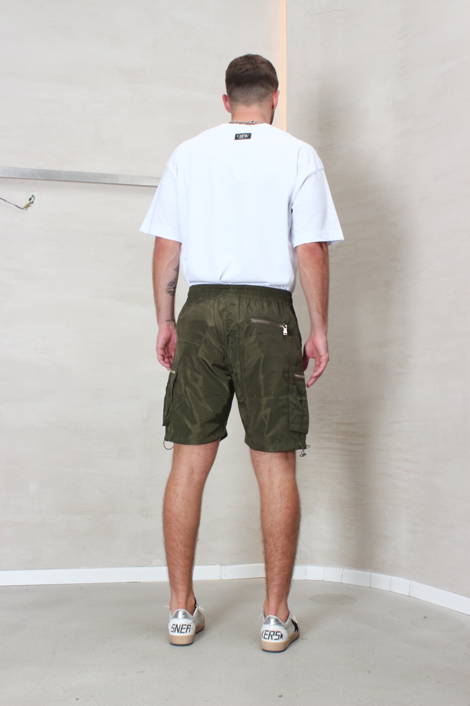 CREW Milano Short Cargo Zipper Lace