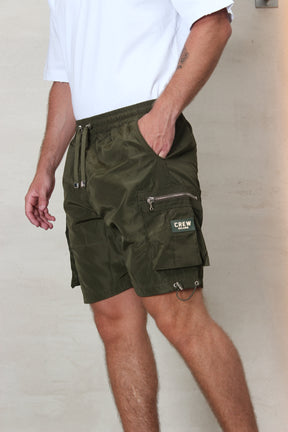 CREW Milano Short Cargo Zipper Lace