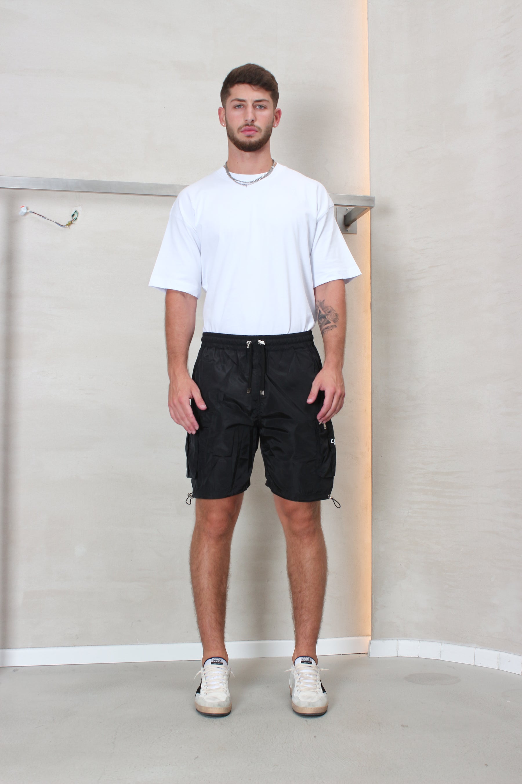 CREW Milano Short Cargo Zipper Lace