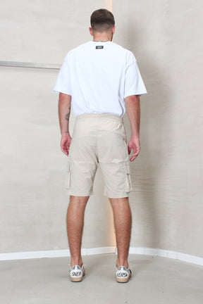 CREW Milano Short Cargo Pants Zipper Long Pocket