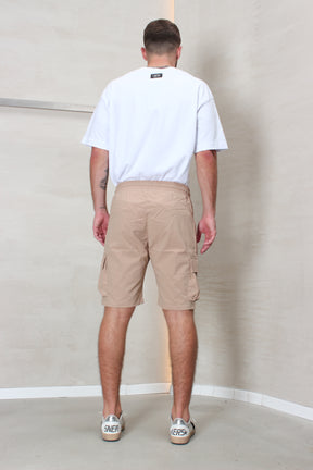 CREW Milano Short Cargo Pants Zipper Long Pocket