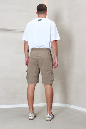 CREW Milano Short Cargo Pants Zipper Long Pocket