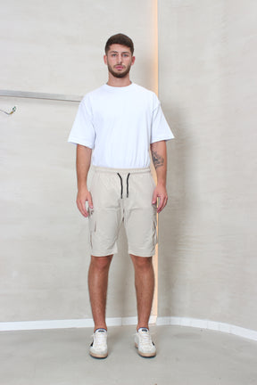 CREW Milano Short Cargo Pants Zipper Wide Pocket