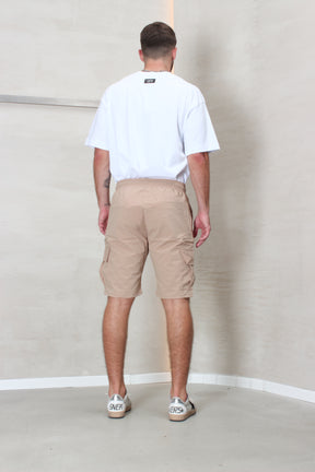 CREW Milano Short Cargo Pants Zipper Wide Pocket