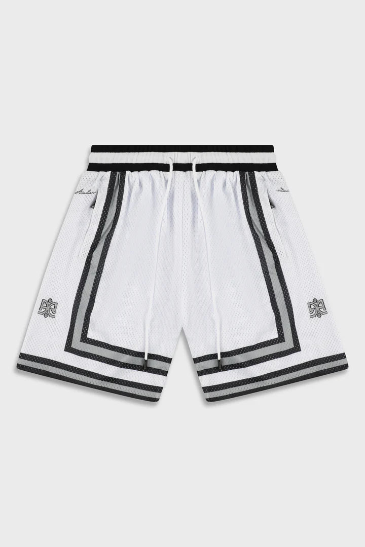 Ainker BB 712 White/Gray Short Pant