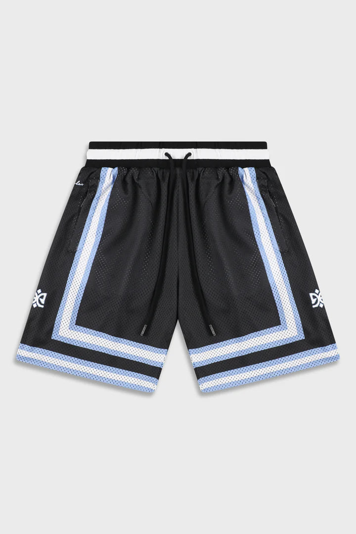Ainker BB 712 Black/Blue Short Pant