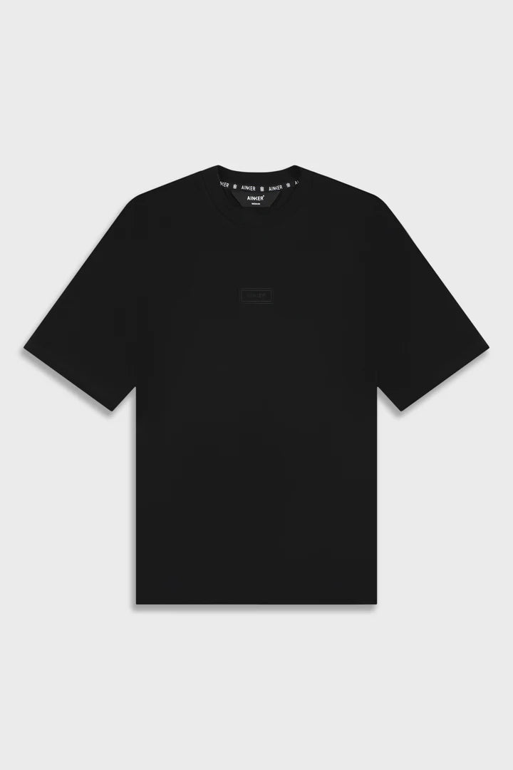 Ainker Mercerized 822 Black T-Shirt