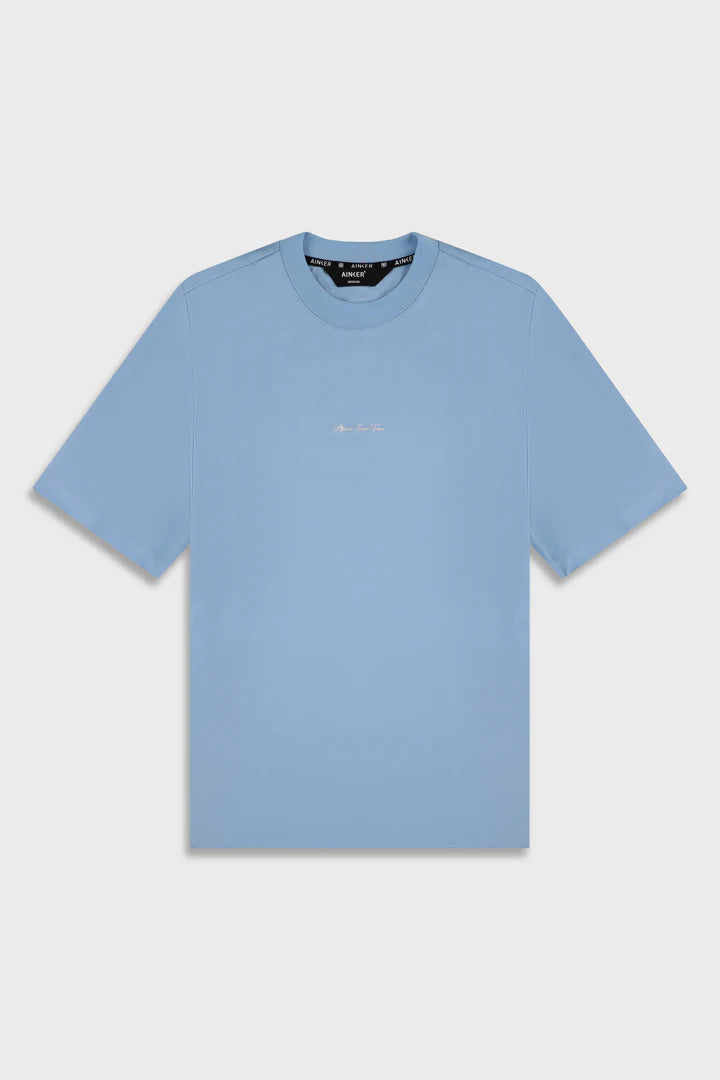 Ainker Mercerized 722 Light Blue T-Shirt