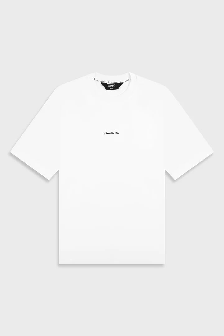 Ainker Mercerized 722 White T-Shirt