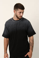 CREW Milano Spray Neck Oversized T-Shirt