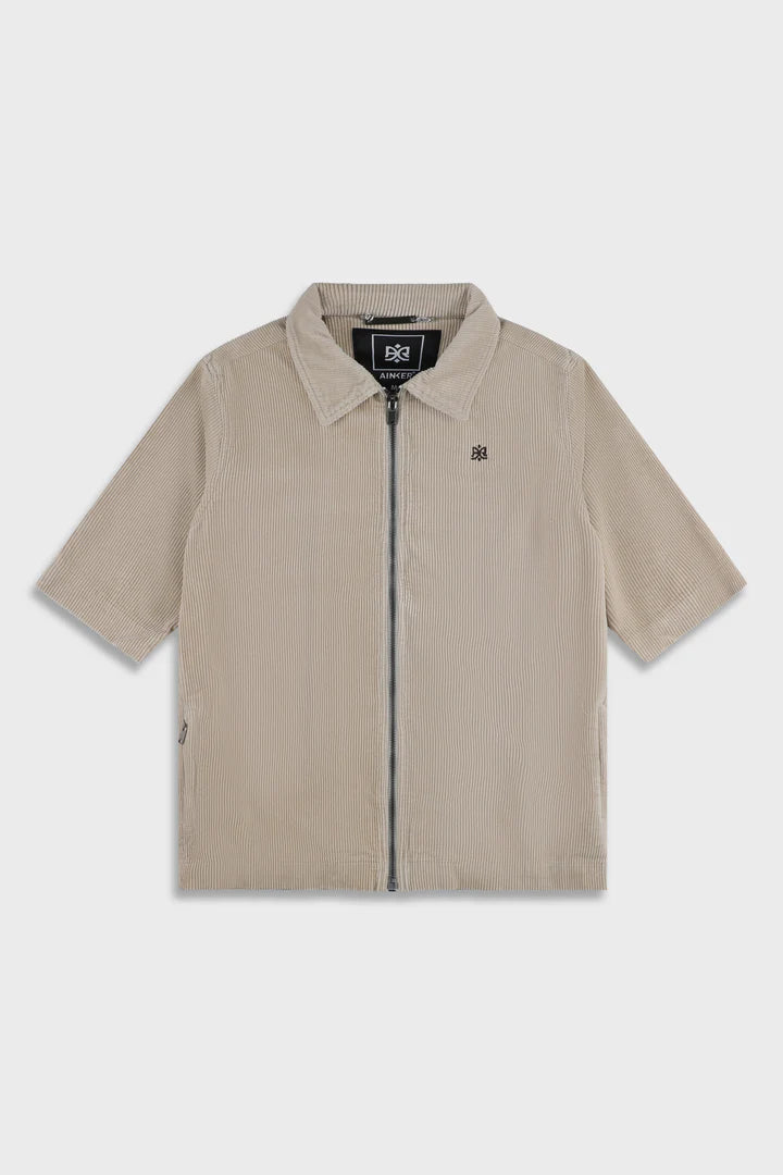 Ainker Wash Corduroy 708 Mocha Short Jacket