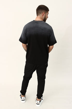 CREW Milano Spray Neck Oversized T-Shirt