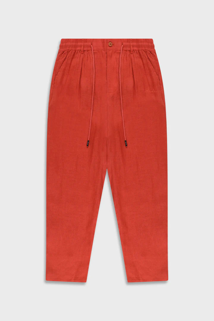 Ainker Linen 777 Terracotta Pants