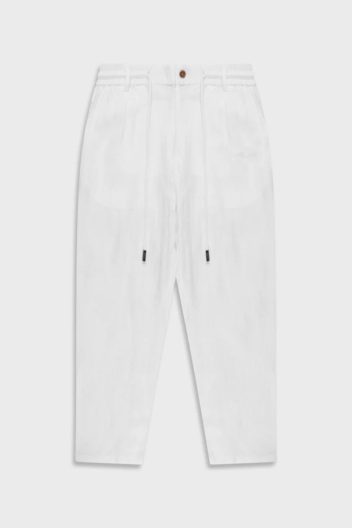 Ainker Linen 777 White Pants