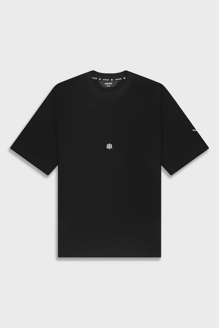Ainker Mercerized 858 Black T-Shirt